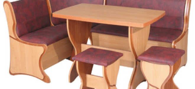 Чертежи и схемы для кухонного уголка своими руками