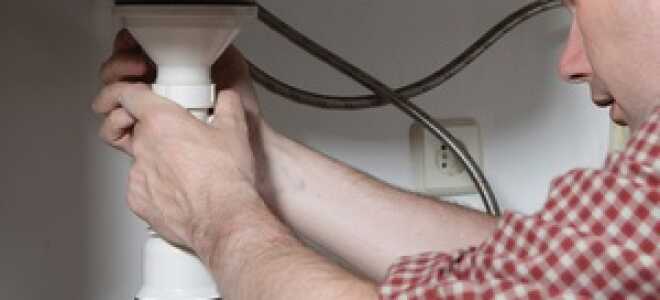 Установка сифона для раковины на кухню: инструкции, советы