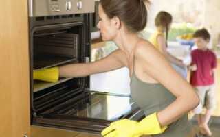 Чем отмыть духовку от старого пригоревшего жира