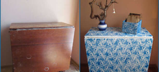 Как своими руками декорировать старую мебель