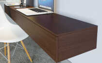 Стол шкаф навесной с откидной столешницей