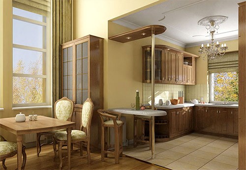 dizajn-kuxni-stolovoj