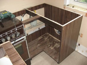 Процесс сборки кухни своими руками