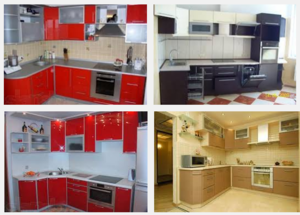 Виды фасадов для кухни