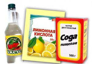 Приготовление чистящих средств для духовок с использованием уксуса